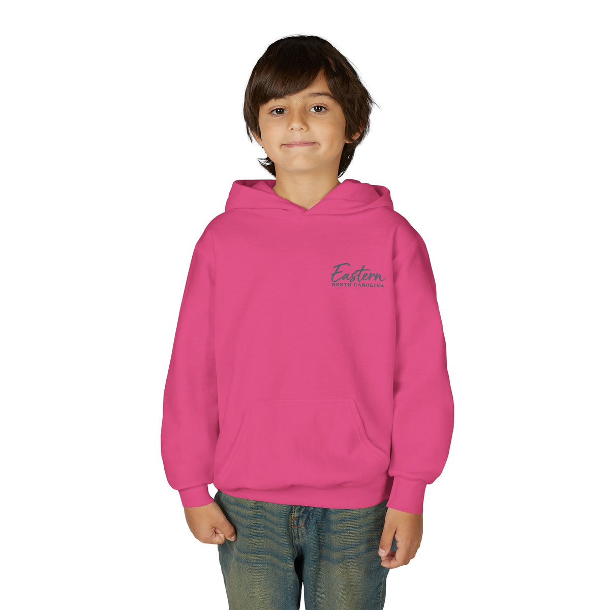 Cypress & Salt Youth Hoodie — Eastern Shore Beach Logo Pullover