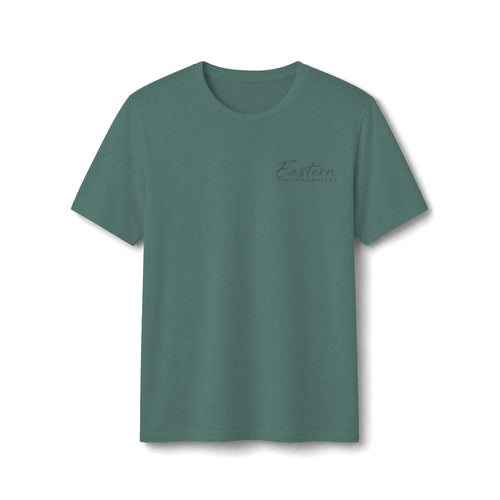 Cypress and Salt Coastal Tree Logo Tee | Beach Vintage Circle Graphic