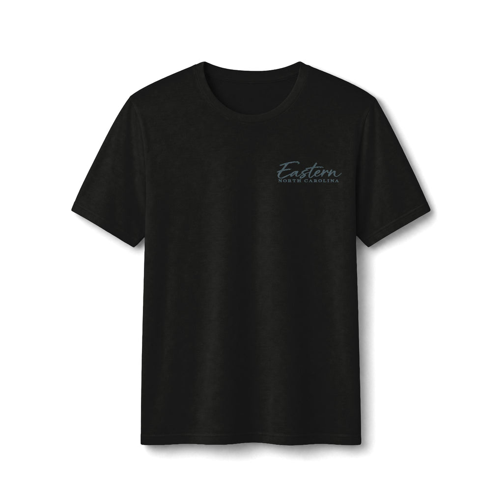Cypress and Salt Coastal Tree Logo Tee | Beach Vintage Circle Graphic