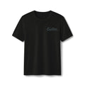 Cypress and Salt Coastal Tree Logo Tee | Beach Vintage Circle Graphic
